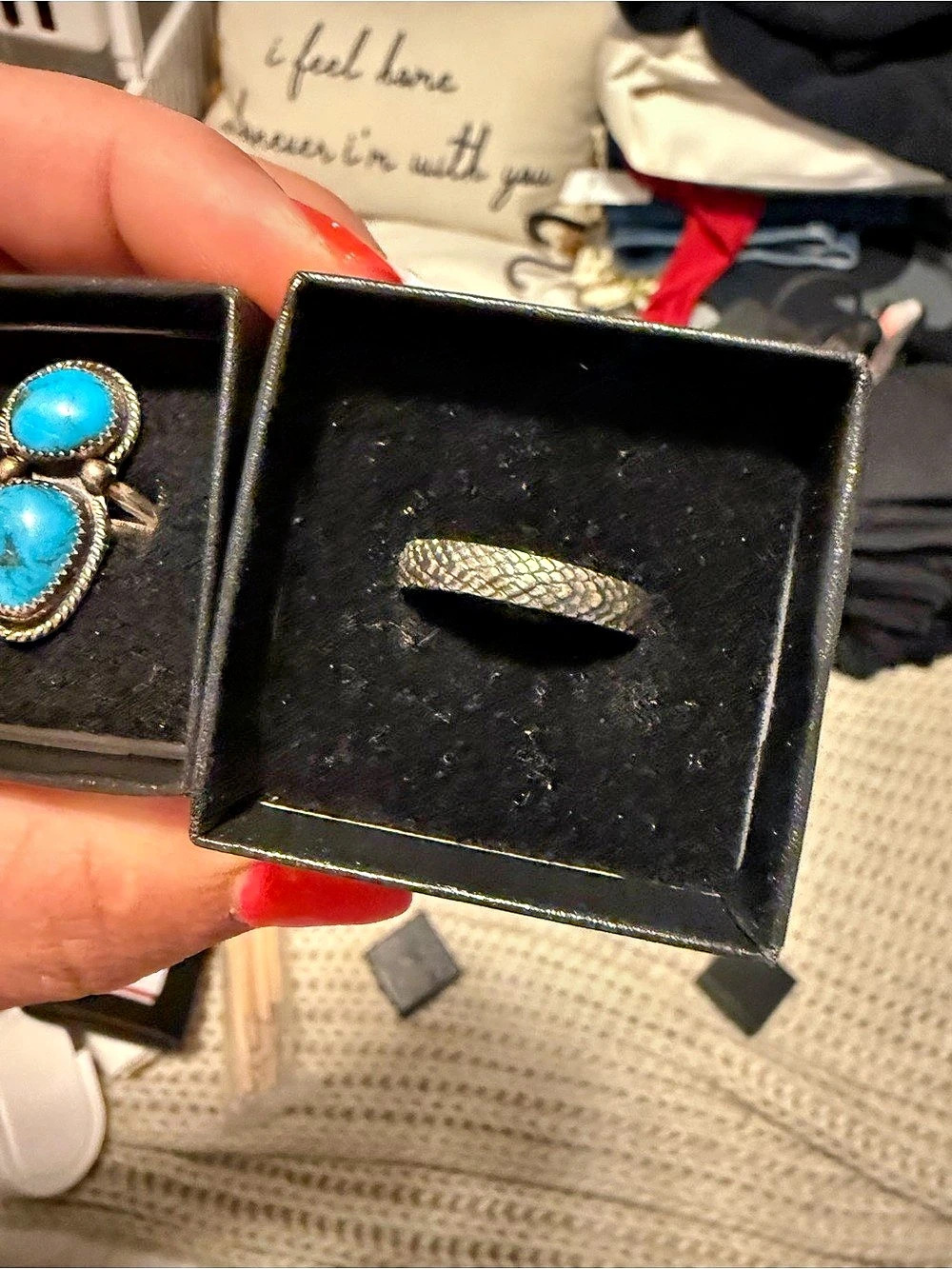Turquoise Rad Jem Rings - Picture 3 of 3